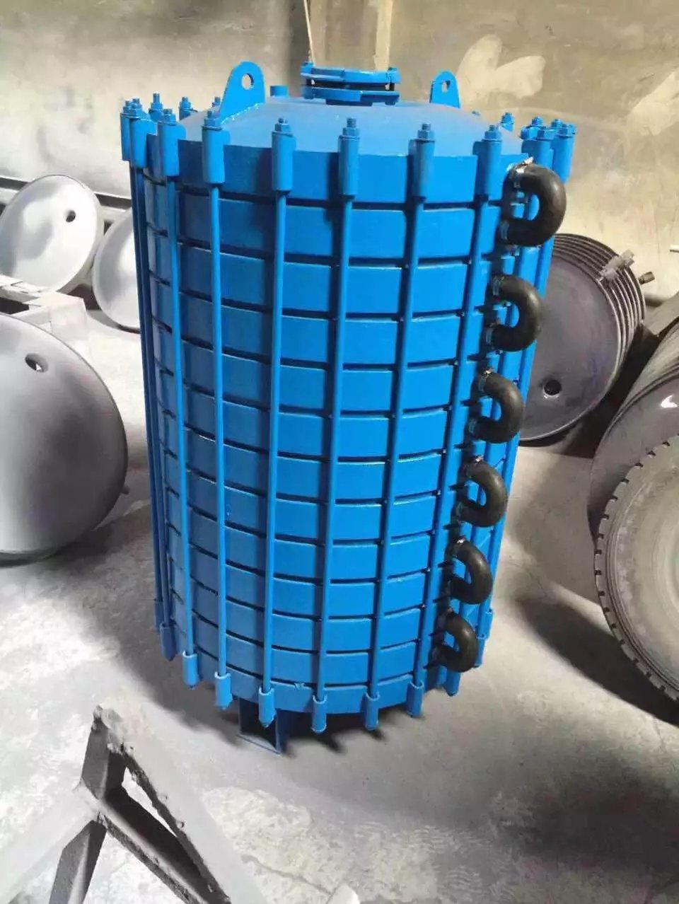 搪玻璃碟片式冷凝器